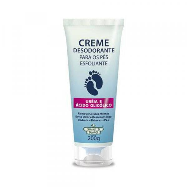 Creme Esfoliante Pés Flores Vegetais - 200g