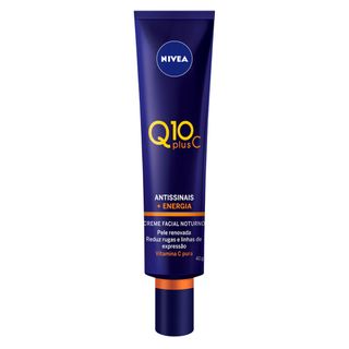 Creme Facial Antissinais Noite Nivea Q10 Plus C 40g