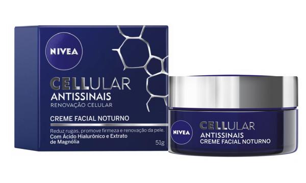 Creme Facial Cellular Antissinais Noturno 51g Nivea - 1 Unidade