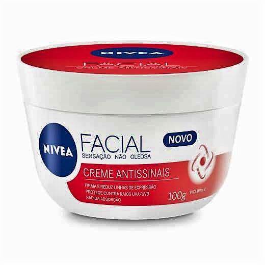 Creme Facial Nivea Antissinais - Sensação não Oleosa 100g