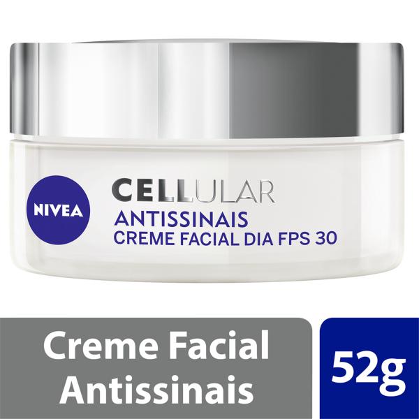 Creme Facial Nivea Cellular Antissinais Dia FPS 30 52g