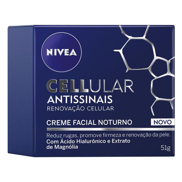 Creme Facial Nivea Cellular Antissinais Noite 51g - Nívea