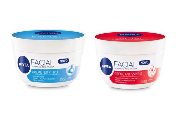 Creme Facial Nivea - Nutritivo e Antissinais Kit C/2 100g