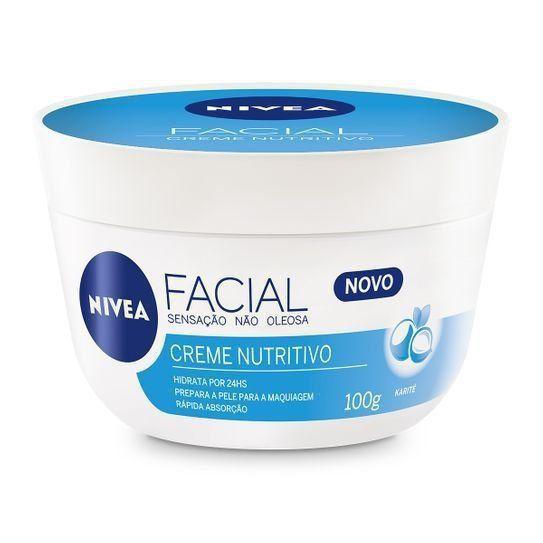 Creme Facial Nivea Nutritivo Nivea - 100g