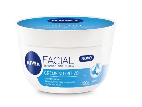 Creme Facial Nivea Nutritivo - Sensação não Oleosa 100g