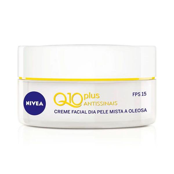 Creme Facial Nivea Q10 Plus Antissinais Dia Pele Mista a Oleosa 52g - Nívea