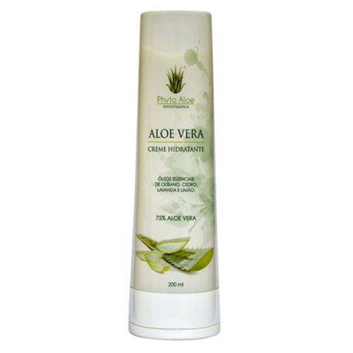 Tudo sobre 'Creme Hidratante de Aloe Vera 75 - Phytoterápica 200ml'