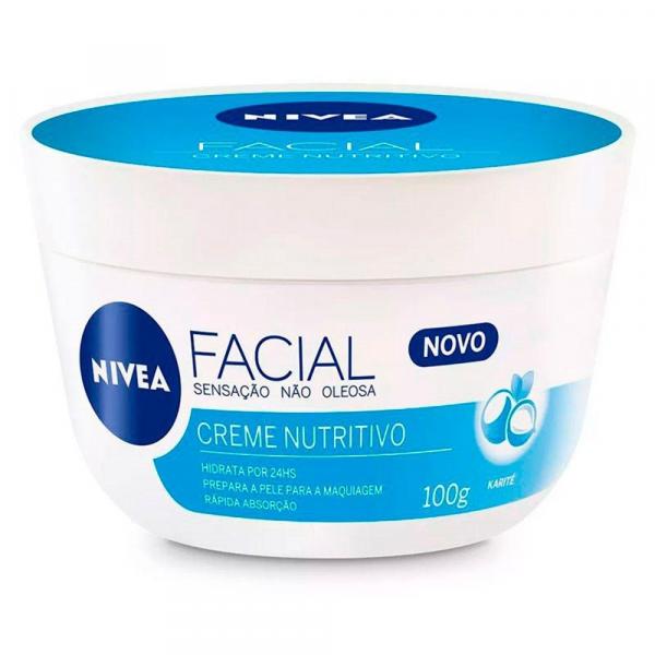 Creme Hidratante Facial Nutritivo Nivea 100g