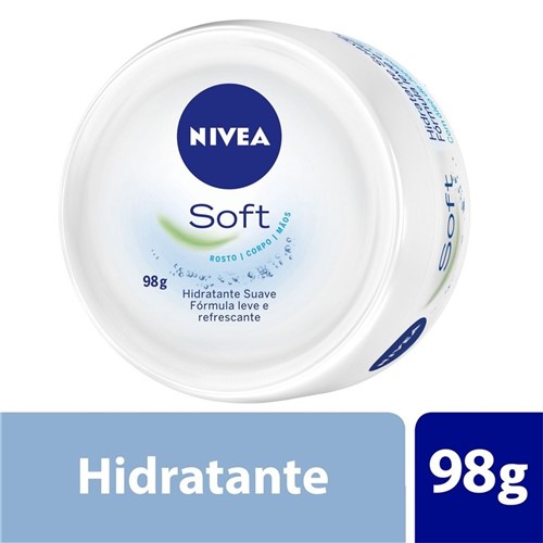 Creme Hidratante Nivea Soft 98G