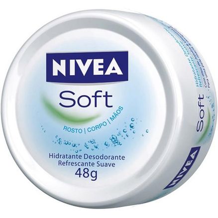 Creme Hidratante Nivea Soft Pote 48g