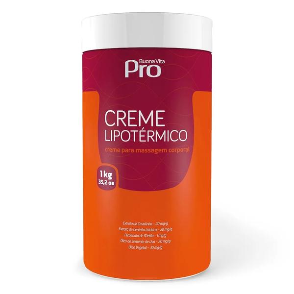 Creme Lipotérmico - Buona Vita 1kg