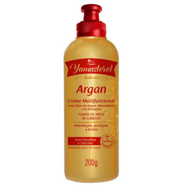 Creme Multifuncional Yamasterol com Argan/macadâmia/d-pantenol 200g