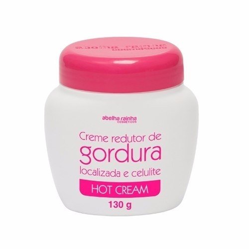 Creme Redutor de Gordura Localizada e Celulite Hot Cream Abelha Rainha...