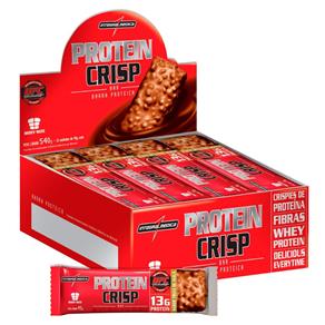 Crisp Bar Protein (12 Unidades) - Integralmedica- Trufa de Avelã