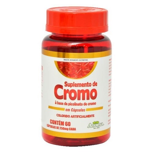 Cromo Picolinato 250 Mg C/ 60 Cápsulas Aroma