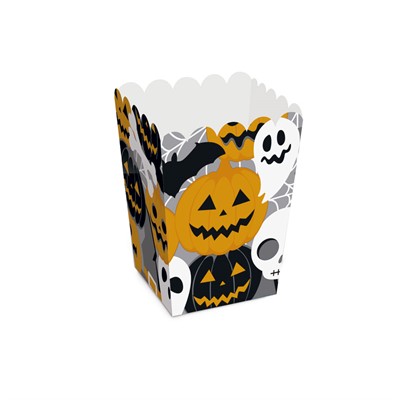 Cromus Halloween - Caixa para Pipoca Halloween 10 Unidades