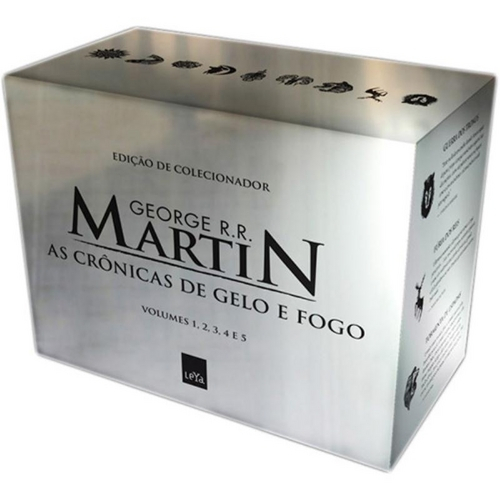 Cronicas de Gelo e Fogo, as (Box Prata - 5 Volumes)