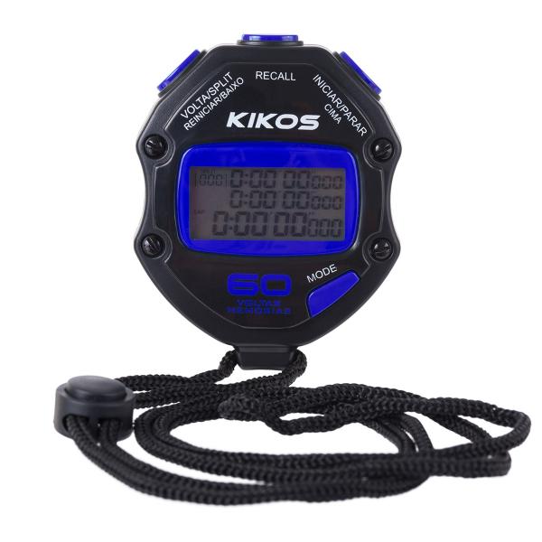 Cronômetro 60 Voltas Visor Lcd Alimentação Bateria Cr60 Kikos