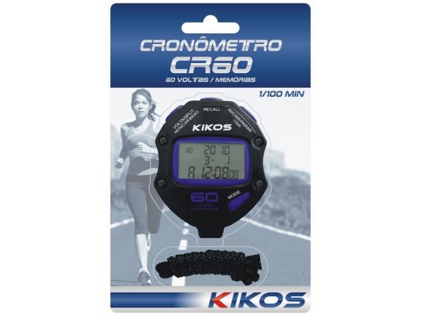 Cronômetro Digital 60 Voltas - Kikos CR60