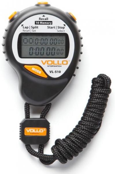 Cronômetro Profissional C/ 10 Memórias Alarme e Relógio - VOLLO VL-510