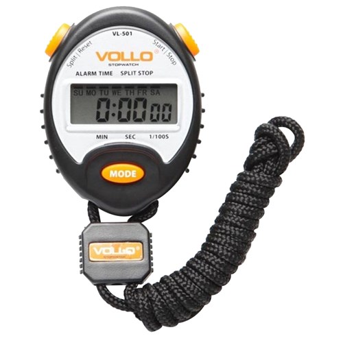 Cronômetro Profissional VOLLO VL-501 com Alarme e Relógio