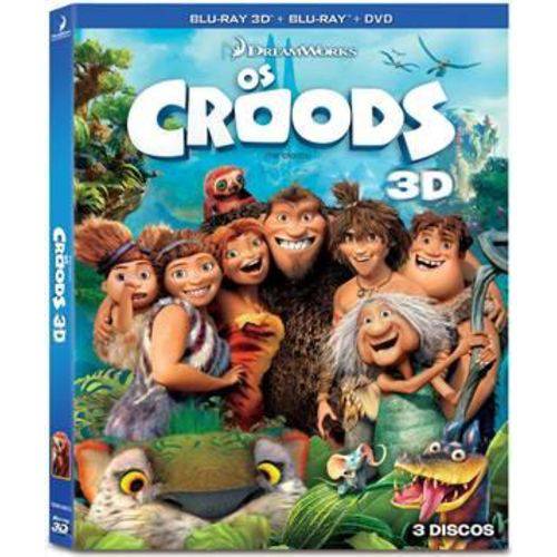 Tudo sobre 'Croods, os (Blu-Ray + Blu-Ray 3D + DVD)'