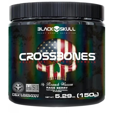 Crossbones 150G Black Skull