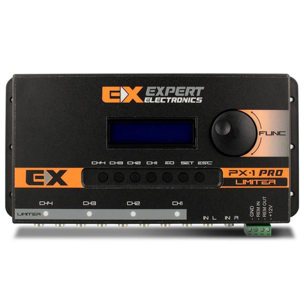 Crossover Equalizador Processador de Áudio Digital Expert Eletronics PX-1 4 Canais