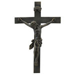 Crucifixo Estilo Barroco de Parede 42 Cm-Inquebrável