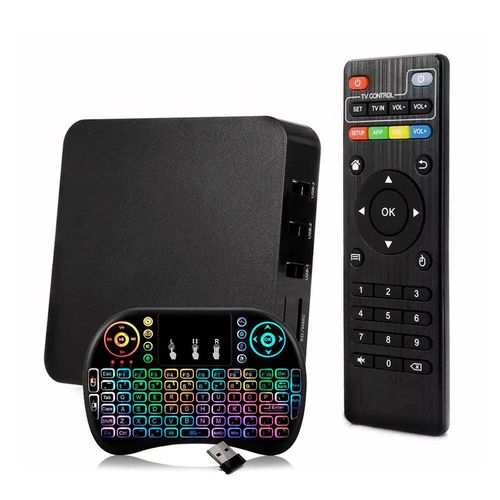 Ctv 4k Android 7.1 Transformar TV em Smart com Teclado