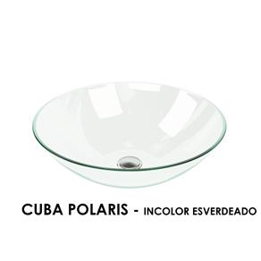 Cuba para Banheiro Polaris 32x9,5 Esverdeada Vtec