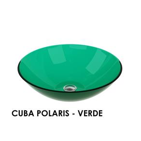 Cuba para Banheiro Polaris 32x9,5 Verde Vtec