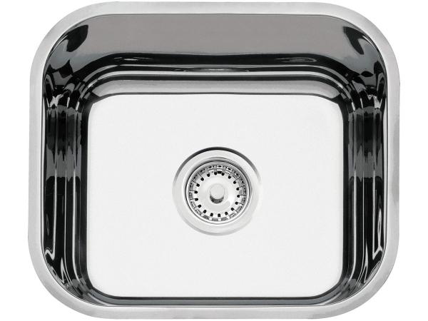 Cuba Simples de Embutir para Cozinha Tramontina - Inox Retangular 43x37cm Standard Lavínia