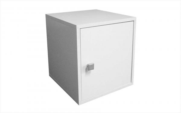 Cubo 1 Porta BCB 02-06 BRANCO BRV Móveis - Brv - Móveis