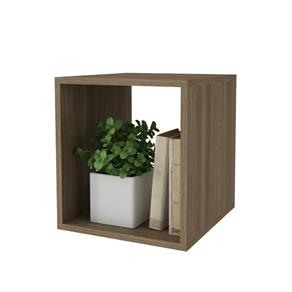 Cubo Nicho Decorativo BRV Aberto BCB 03 Carvalho