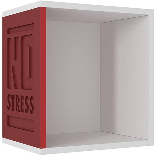 Tudo sobre 'Cubo no Stress Invent BNS 30-120 Branco/Vermelho - BRV'