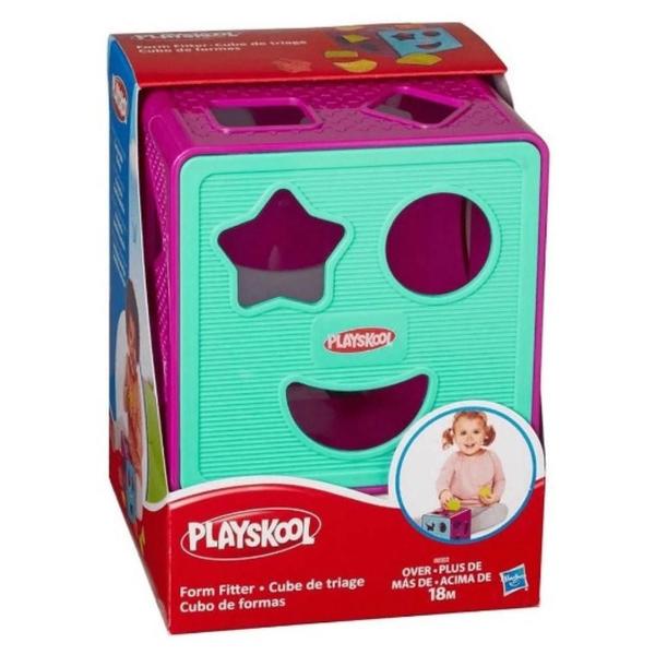 Cubos com Formas Geométricas de Encaixar Playskool 00322 - Hasbro