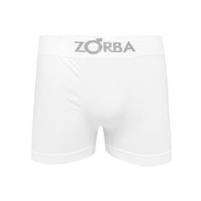 Cueca Boxer Sem Costura com Algodão - Zorba 781 - BRANCO - G