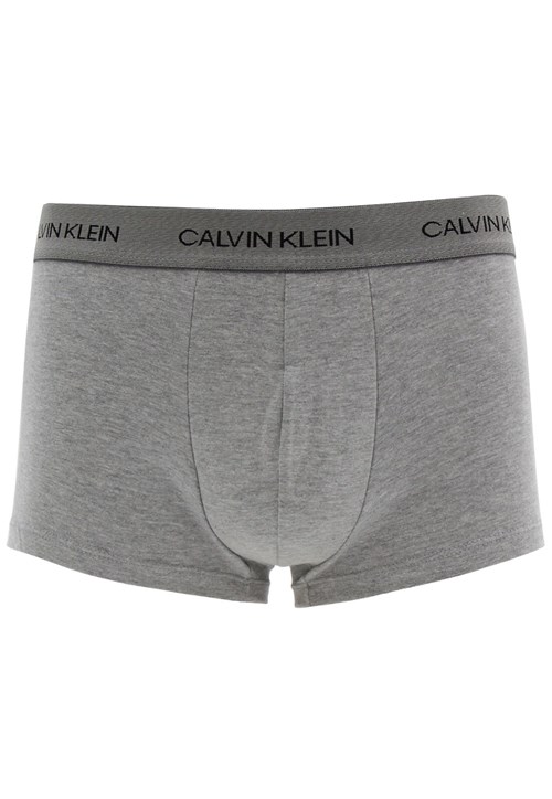 Cueca Calvin Klein Underwear Boxer Logo Cinza