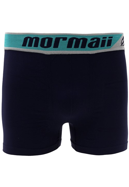 Cueca Mormaii Boxer Logo Azul-marinho