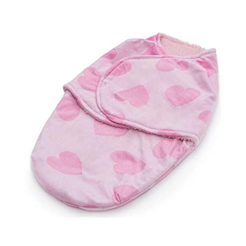 Cueiro Enroladinho para Bebê Rosa Soft Loani