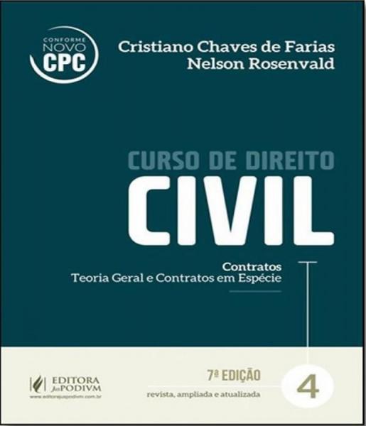Curso de Direito Civil - Contratos - Vol 04 - 07 Ed - Juspodivm