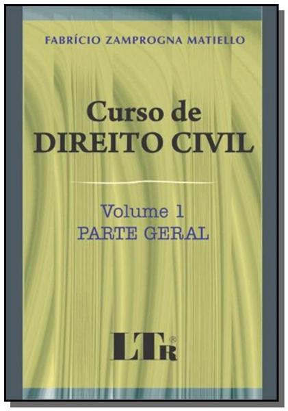 Curso de Direito Civil - Parte Geral 03 - Ltr