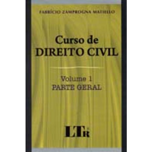 Curso de Direito Civil-vol.01 - Parte Geral