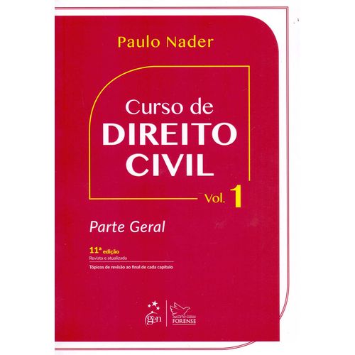 Curso de Direito Civil - Vol.1 - 11ed/18
