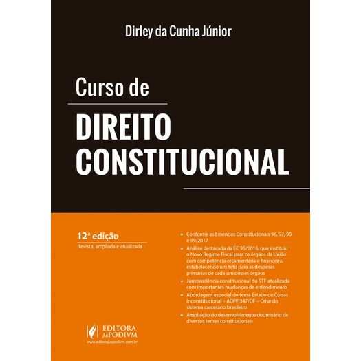 Curso de Direito Constitucional - Cunha - Juspodivm