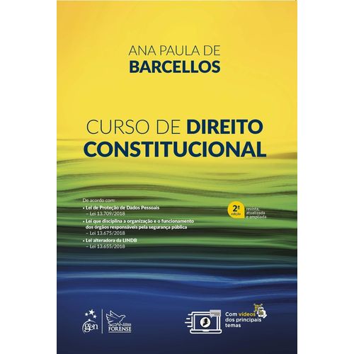 Curso de Direito Constitucional - 2ª Ed. 2019
