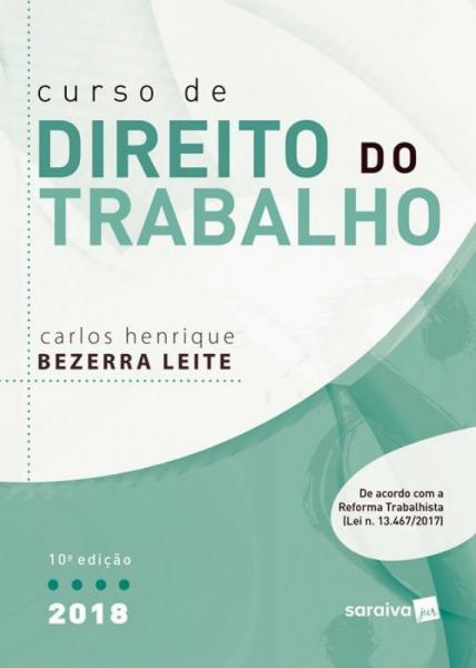 CURSO DE DIREITO DO TRABALHO - 10ª ED - Saraiva Juridica