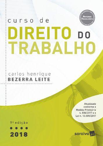 Curso de Direito do Trabalho - Saraiva Editora -