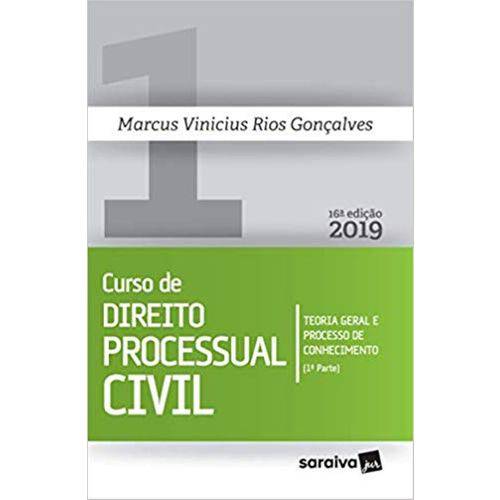 Curso de Direito Processual Civil - Volume 1 - 16ª Edição (2019)